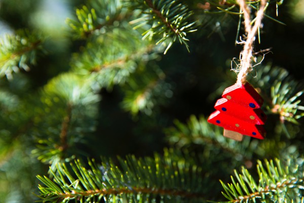 Adornos de madera para el árbol de Navidad 2018