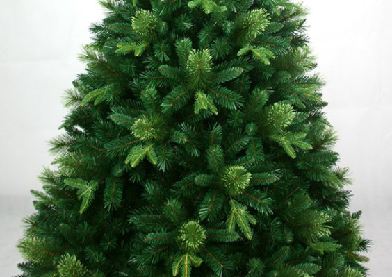 Cast kunstigt juletræ til nytår