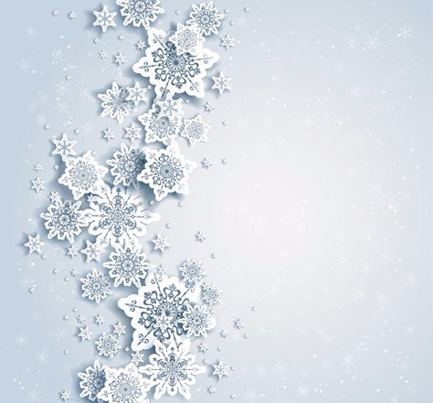 Snowflakes on the ceiling